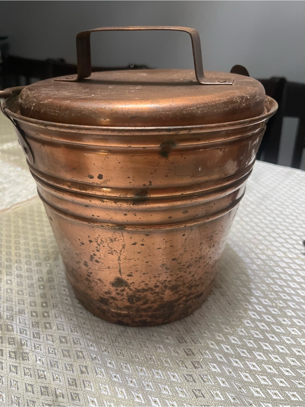 Smith & Hawken Copper Hearthside
Bucket - 2004